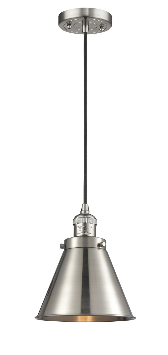 Innovations 201C-SN-M13-SN One Light Mini Pendant, Brushed Satin Nickel