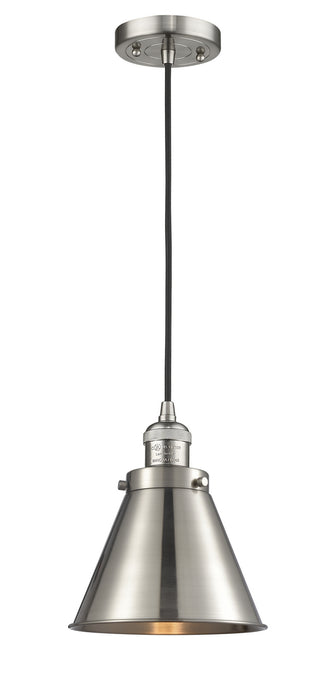 Innovations 201C-SN-M13-SN One Light Mini Pendant, Brushed Satin Nickel