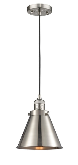Innovations 201C-SN-M13-SN-LED LED Mini Pendant, Brushed Satin Nickel