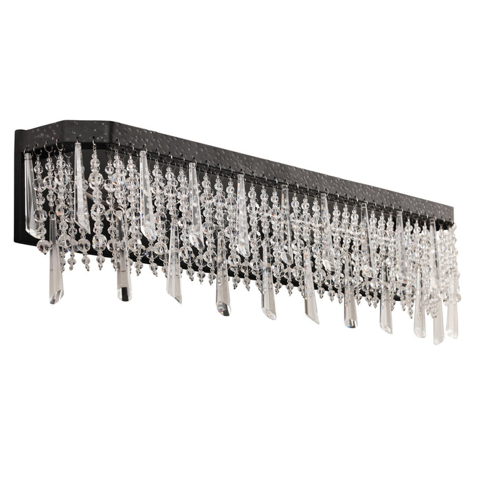 Varaluz 270B04OX Four Light Bath, Onyx