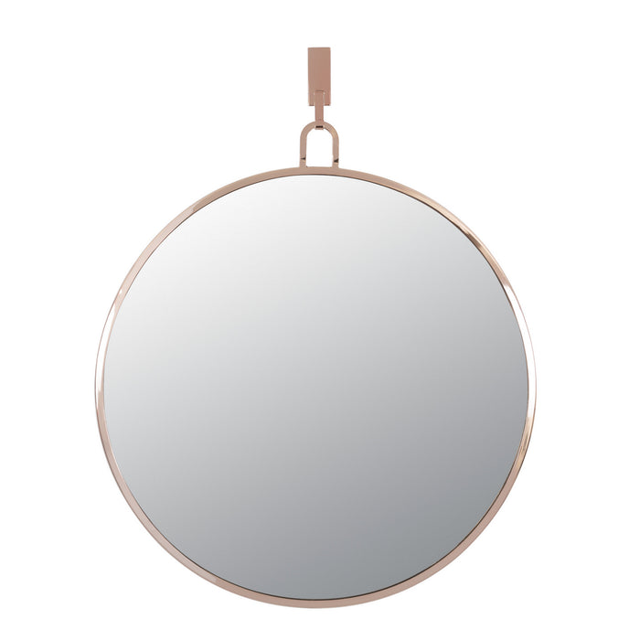 Varaluz 407A01RG Mirror, Rose Gold