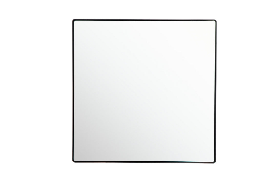 Varaluz 407A04BL Mirror, Black