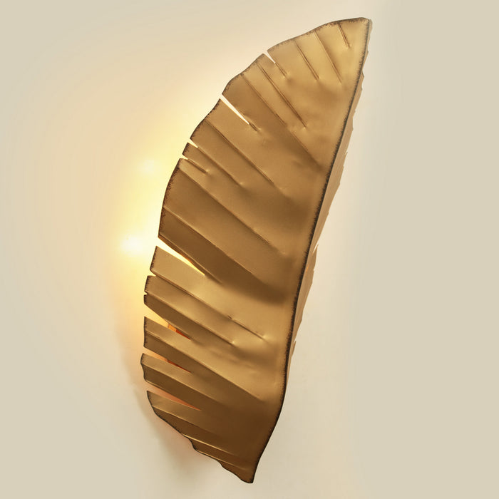 Varaluz 901K03GO Three Light Wall Sconce, Gold