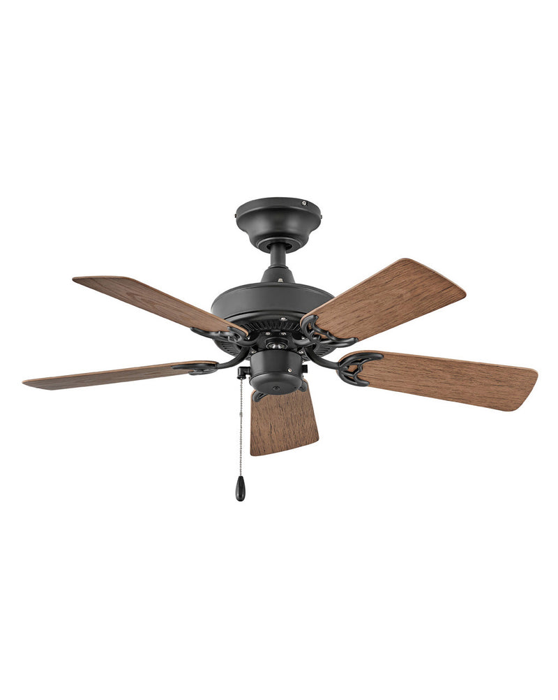 Hinkley 901836FMB-NWA 36" Ceiling Fan, Matte Black