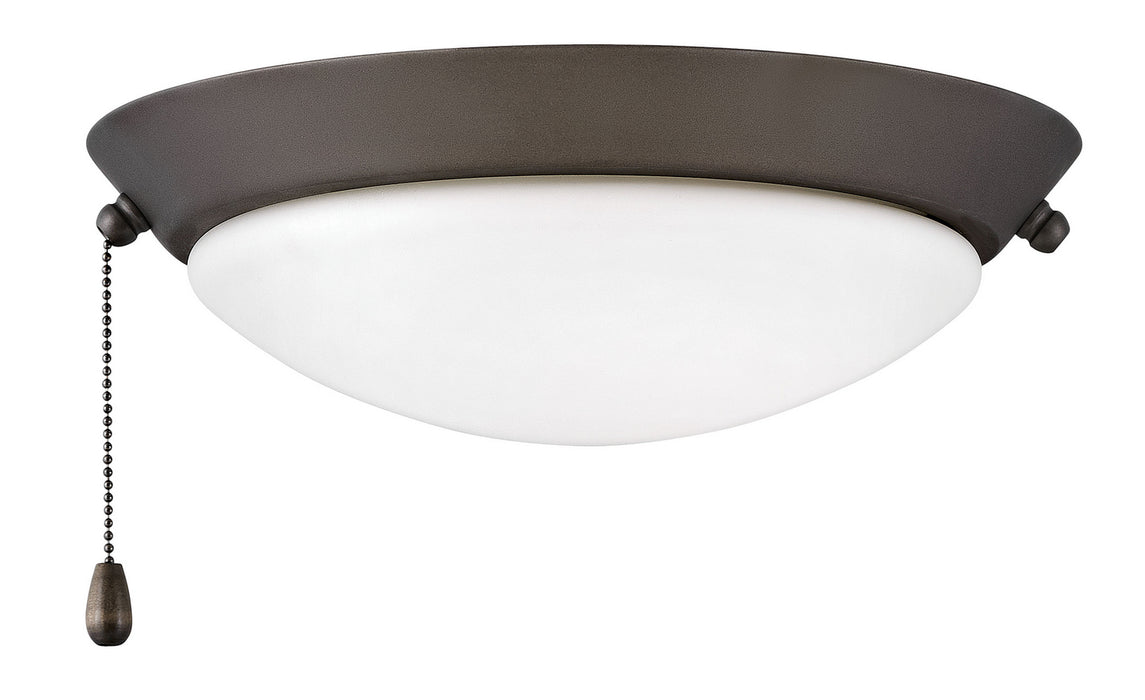 Hinkley 930001FMM LED Fan Light Kit, Metallic Matte Bronze