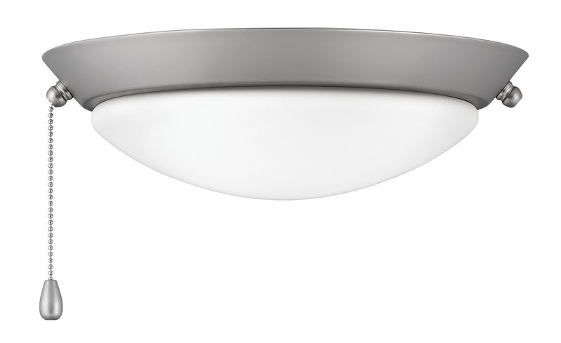 Hinkley 930001FSS LED Fan Light Kit, Satin Steel