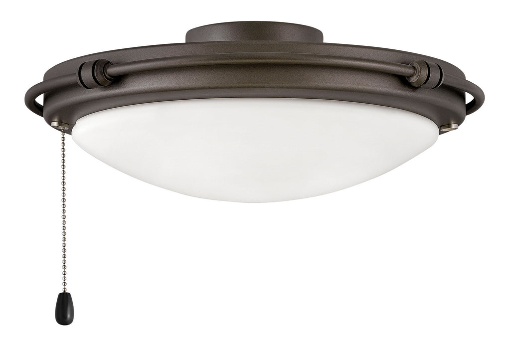 Hinkley 930004FMM LED Fan Light Kit, Metallic Matte Bronze