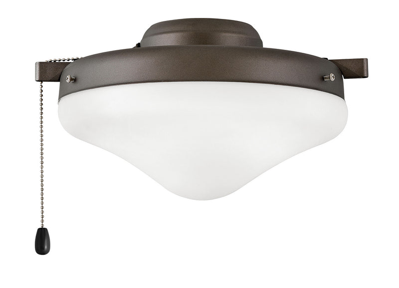 Hinkley 930007FMM LED Fan Light Kit, Metallic Matte Bronze