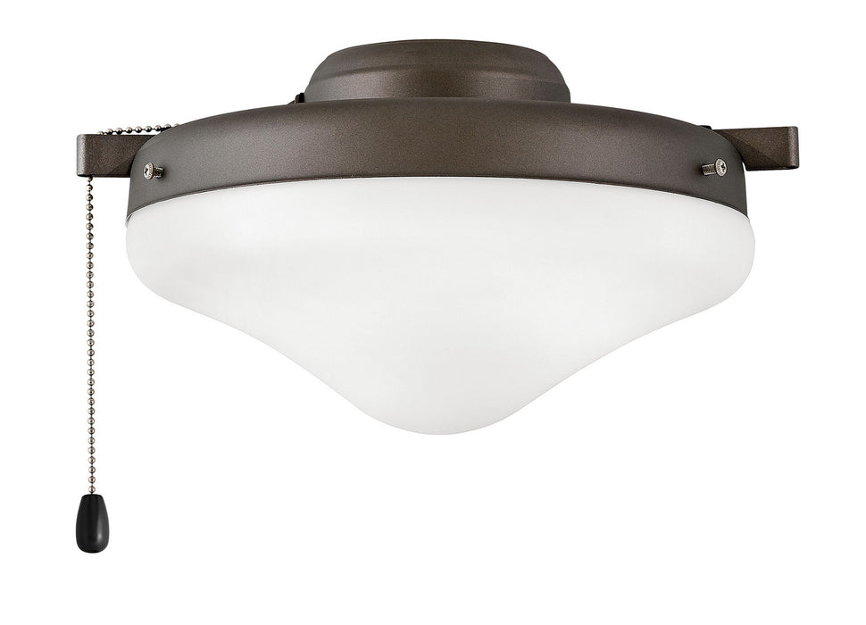 Hinkley 930007FMM LED Fan Light Kit, Metallic Matte Bronze