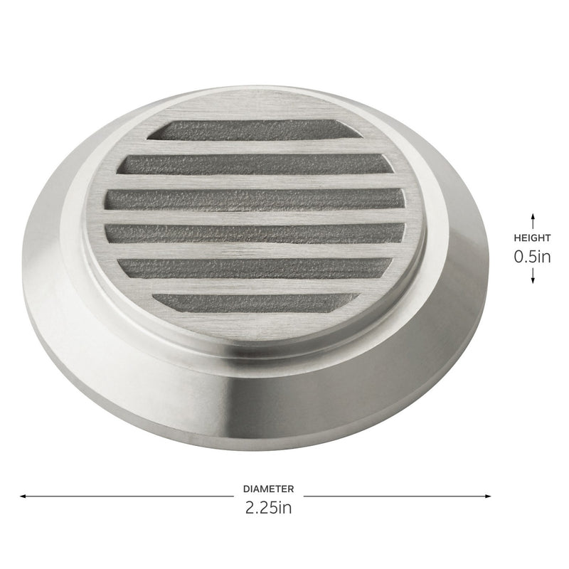 Kichler 16146SS Mini All-Purpose Louver, Stainless Steel