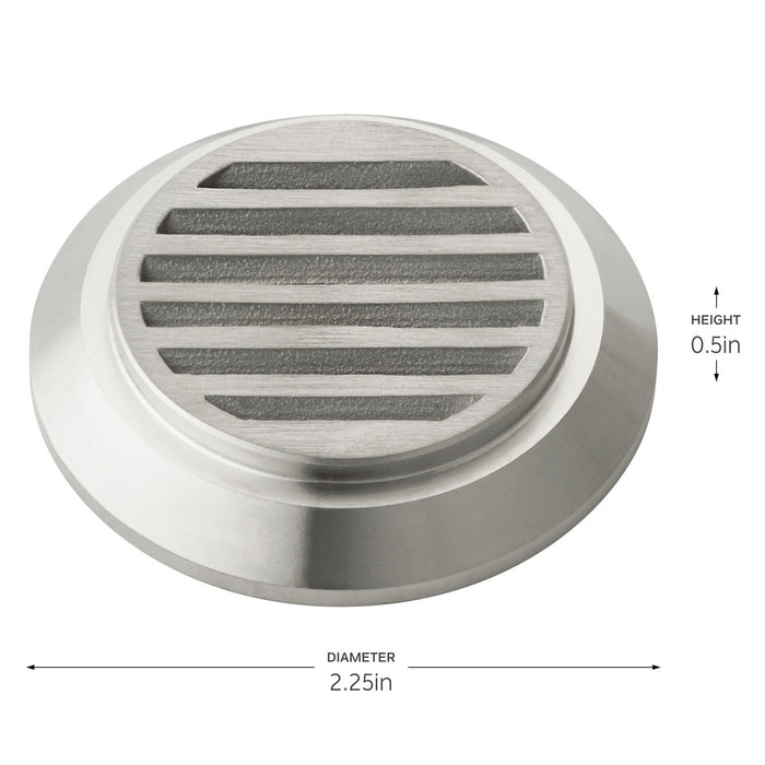 Kichler 16146SS Mini All-Purpose Louver, Stainless Steel