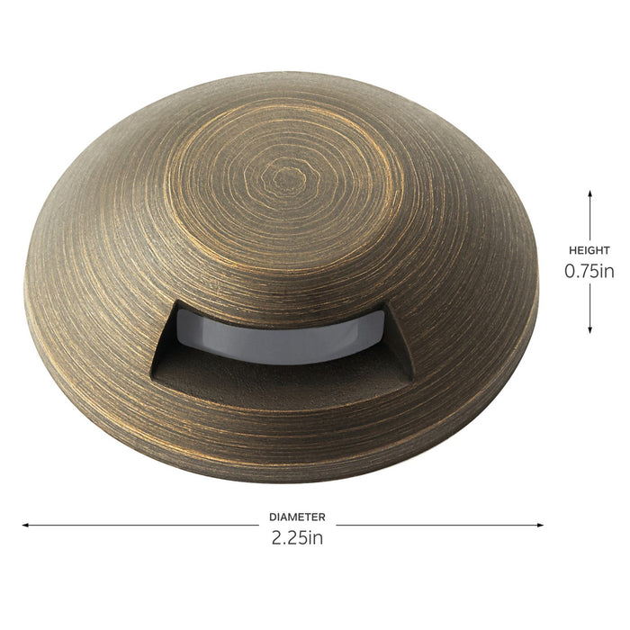 Kichler 16148CBR Mini All-Purpose 1Way Top Acc, Centennial Brass