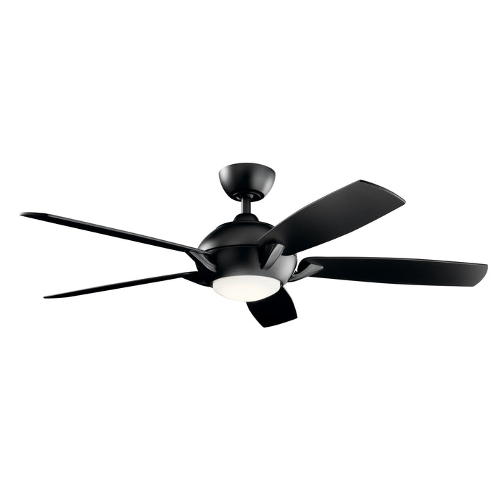 Kichler 330001SBK 54" Ceiling Fan, Satin Black