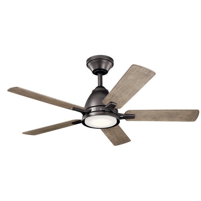 Kichler 330090AVI 44" Ceiling Fan, Anvil Iron