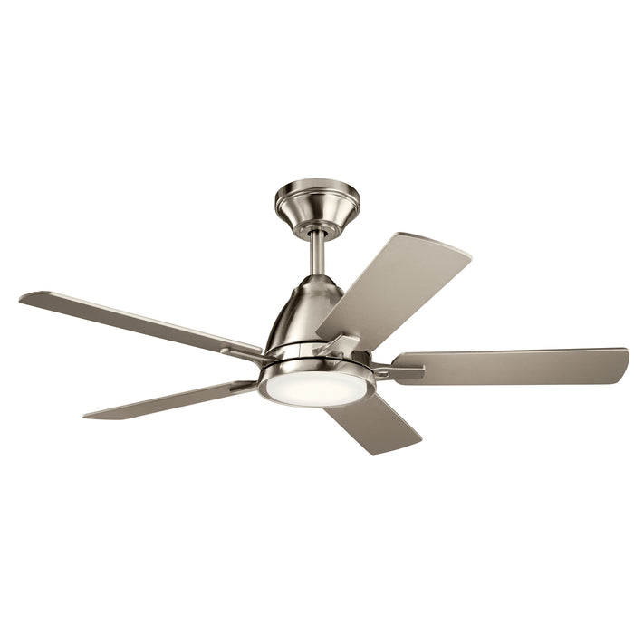 Kichler 330090BSS 44" Ceiling Fan, Brushed Stainless Steel