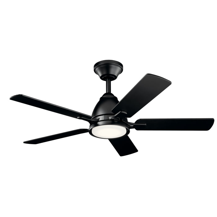 Kichler 330090SBK 44" Ceiling Fan, Satin Black