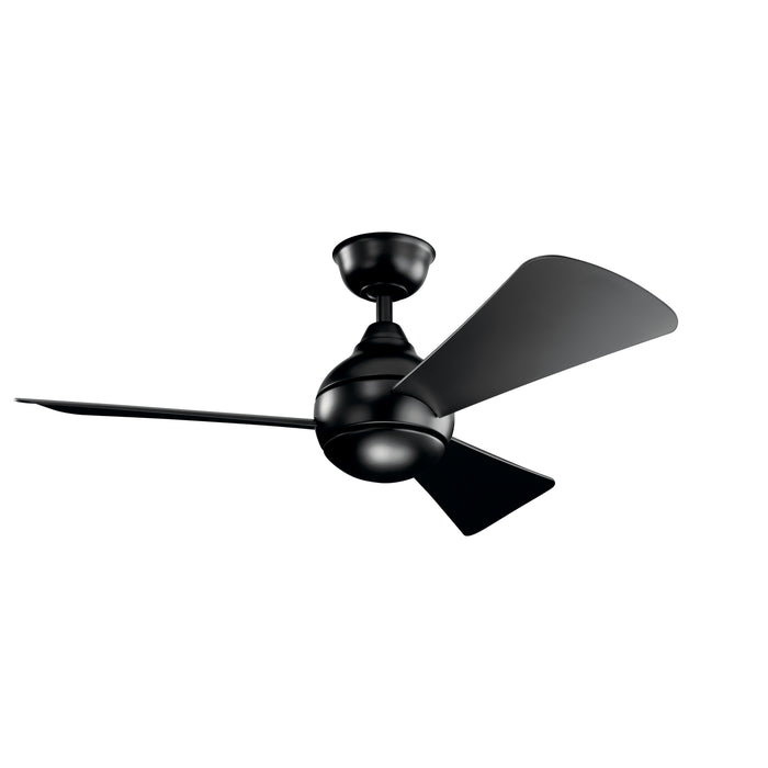 Kichler 330151SBK 44" Ceiling Fan, Satin Black
