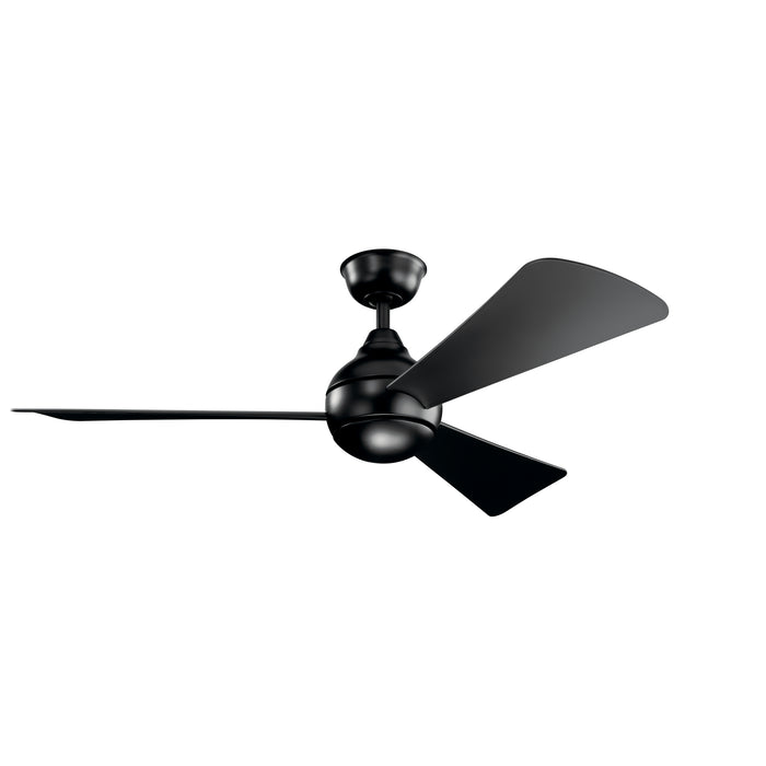 Kichler 330152SBK 54" Ceiling Fan, Satin Black