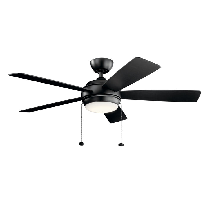 Kichler 330174SBK 52" Ceiling Fan, Satin Black