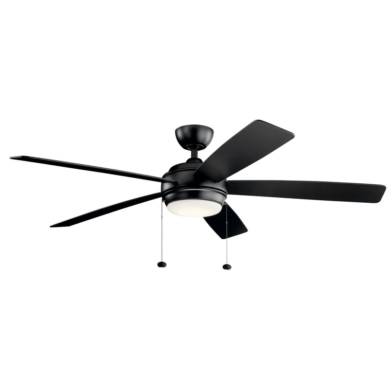 Kichler 330180SBK 60" Ceiling Fan, Satin Black