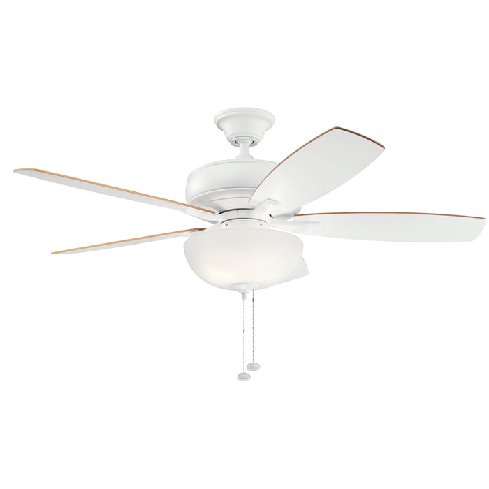 Kichler 330347MWH 52" Ceiling Fan, Matte White