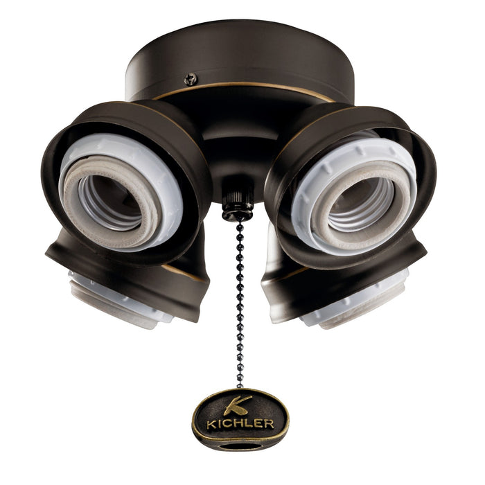 Kichler 350210OZ LED Fan Fitter, Olde Bronze