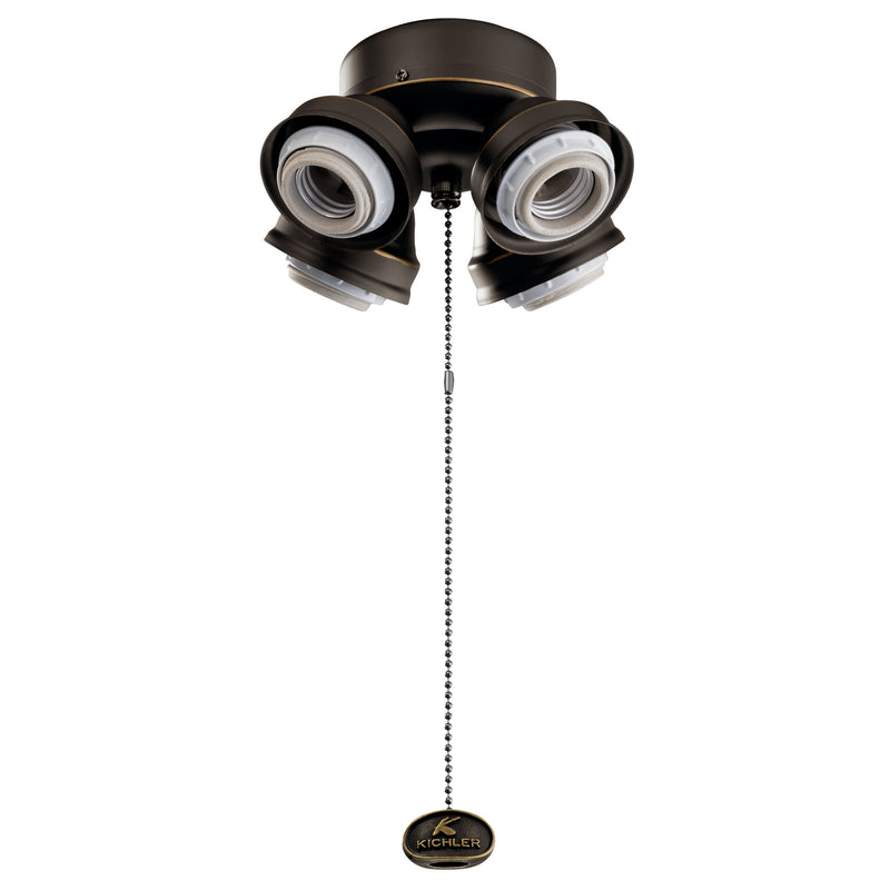 Kichler 350210OZ LED Fan Fitter, Olde Bronze