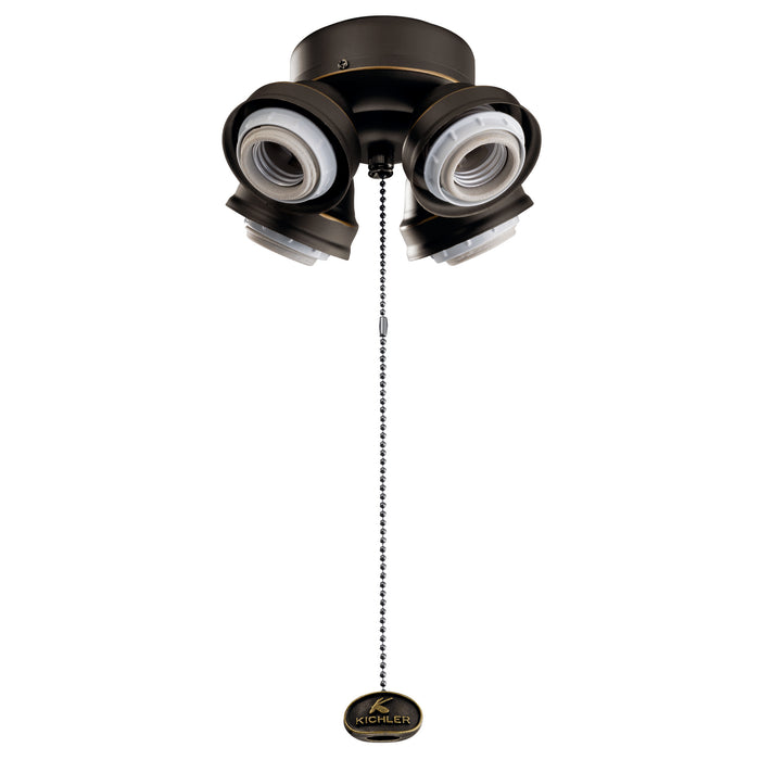 Kichler 350210OZ LED Fan Fitter, Olde Bronze