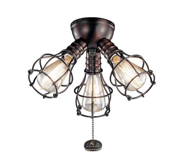 Kichler 380041OBB LED Fan Light Kit, Oil Brushed Bronze