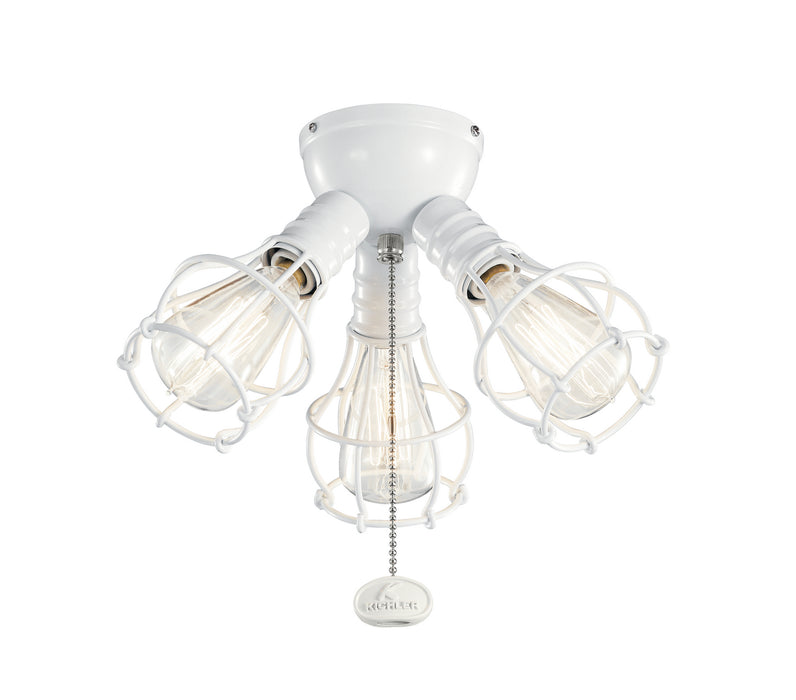 Kichler 380041WH LED Fan Light Kit, White