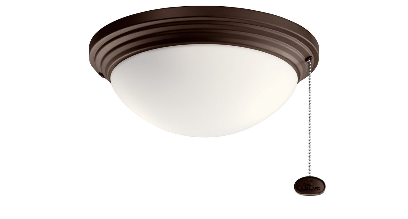 Kichler 380912CMO LED Fan Light Kit, Coffee Mocha