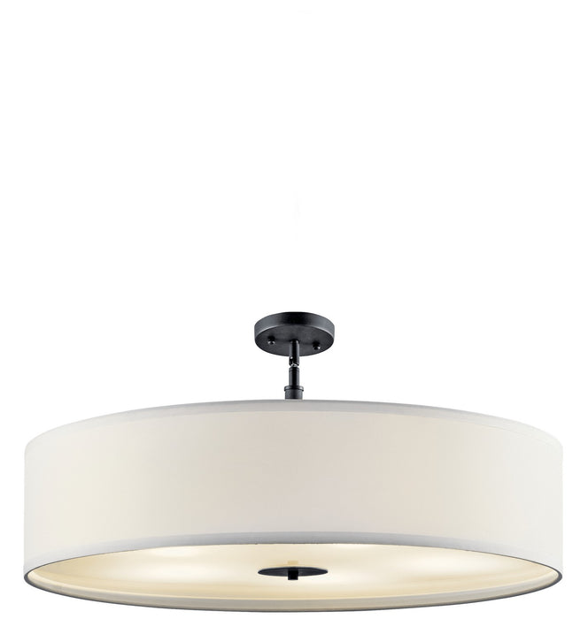 Kichler 42196BK Five Light Pendant, Black