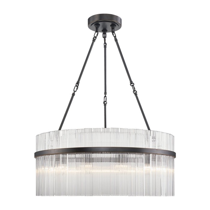 Alora CH314812UB 12 Light Chandelier, Urban Bronze