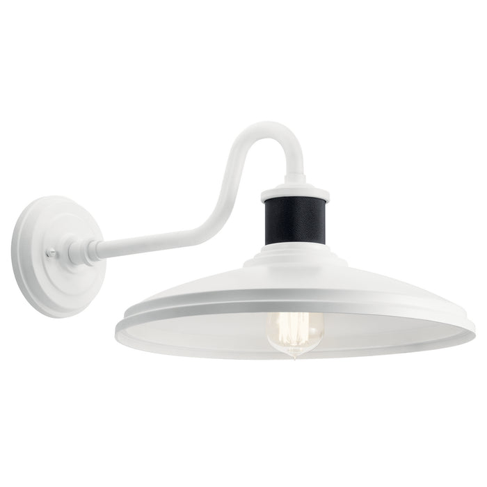 Kichler 49981WH One Light Outdoor Wall Mount, White