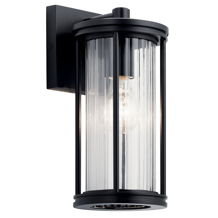 Kichler 59022BK One Light Outdoor Wall Mount, Black