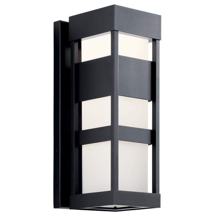 Kichler 59036BKLED LED Outdoor Wall Mount, Black