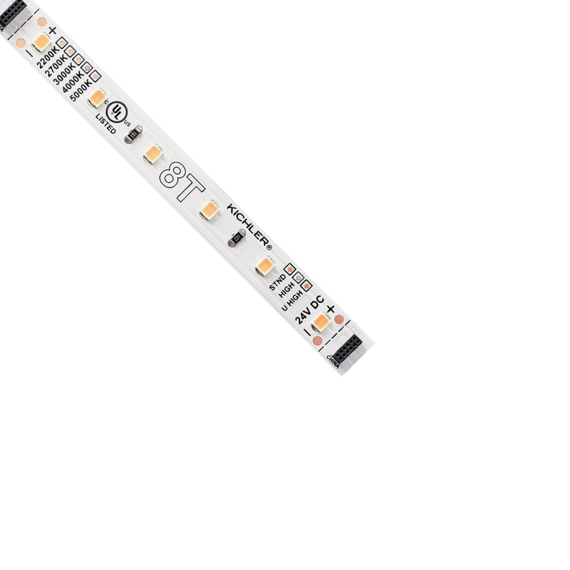 Kichler 8T1100H40WH LED Tape Light, White Material (Not Painted)