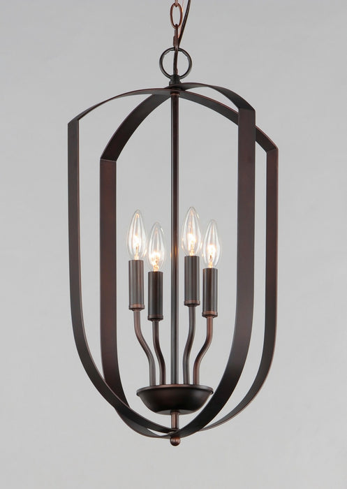 Maxim 10034OI Four Light Chandelier, Oil Rubbed Bronze