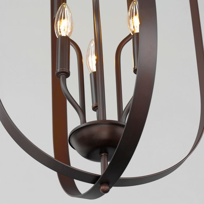 Maxim 10039OI Six Light Chandelier, Oil Rubbed Bronze
