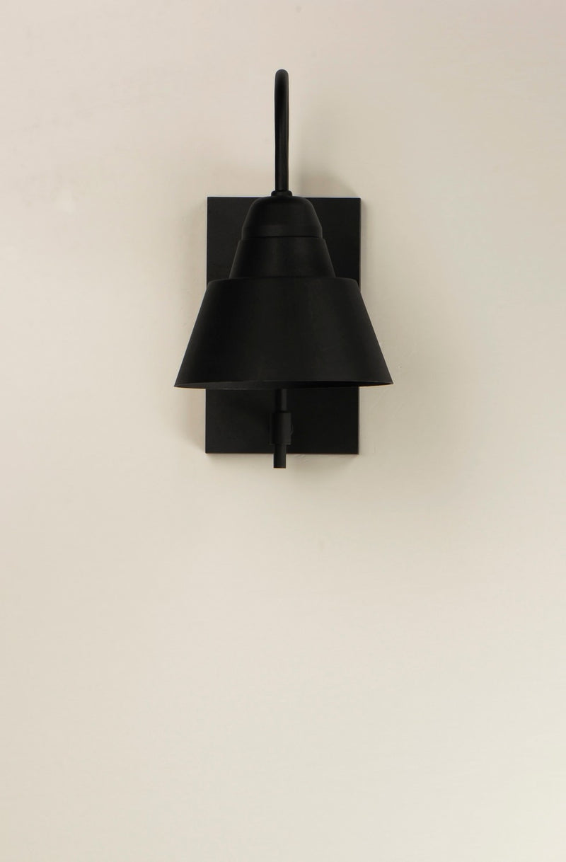 Maxim 10103BK One Light Outdoor Wall Lantern, Black