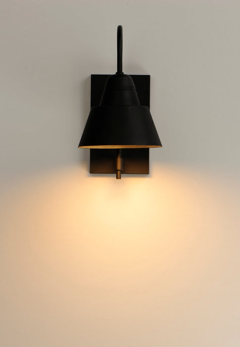 Maxim 10103BK One Light Outdoor Wall Lantern, Black