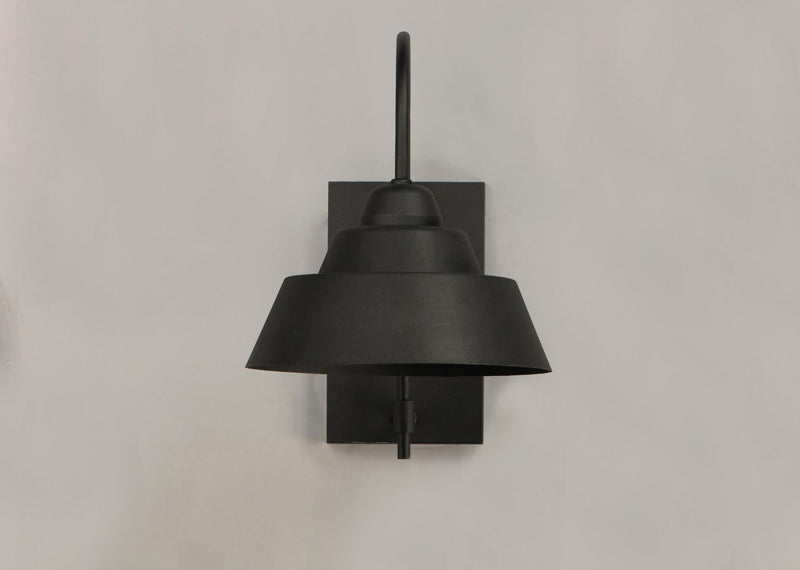 Maxim 10104BK One Light Outdoor Wall Lantern, Black