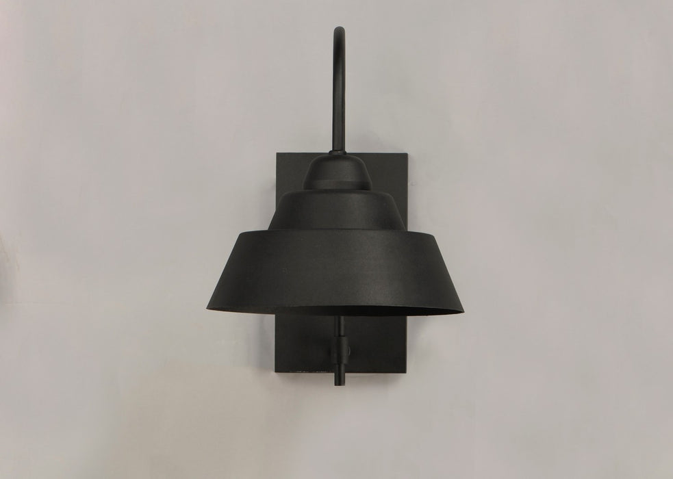 Maxim 10104BK One Light Outdoor Wall Lantern, Black
