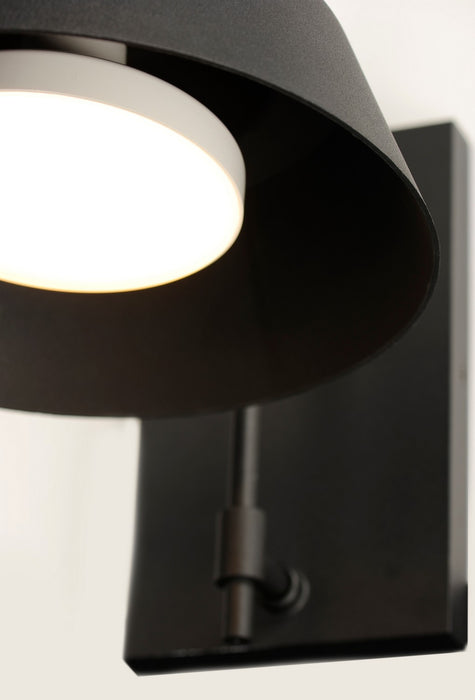 Maxim 10104BK One Light Outdoor Wall Lantern, Black
