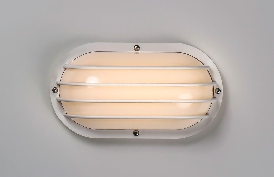 Maxim 10110FTWT One Light Outdoor Wall Lantern, White