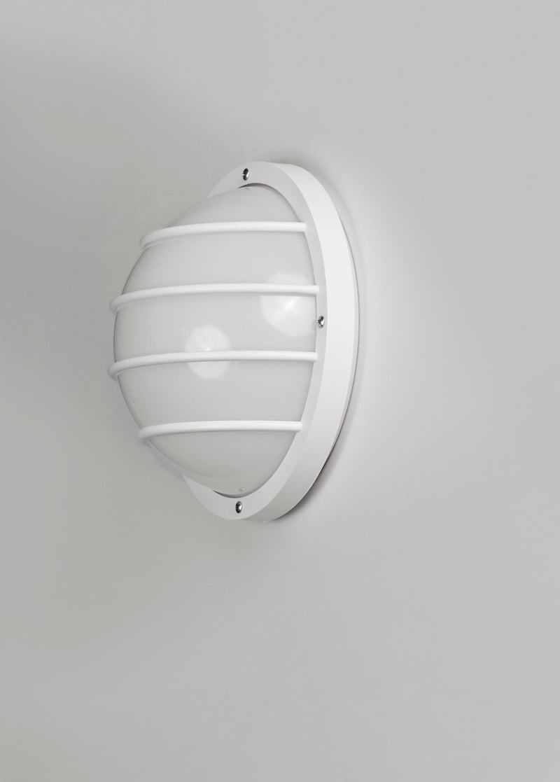 Maxim 10112FTWT One Light Outdoor Wall Lantern, White