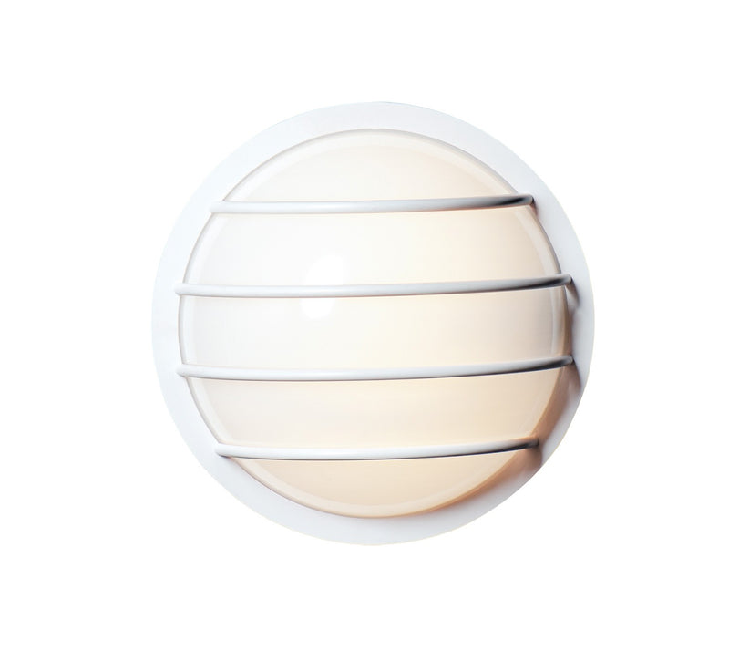 Maxim 10112FTWT One Light Outdoor Wall Lantern, White