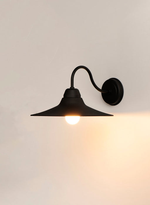 Maxim 10114BK One Light Outdoor Wall Lantern, Black