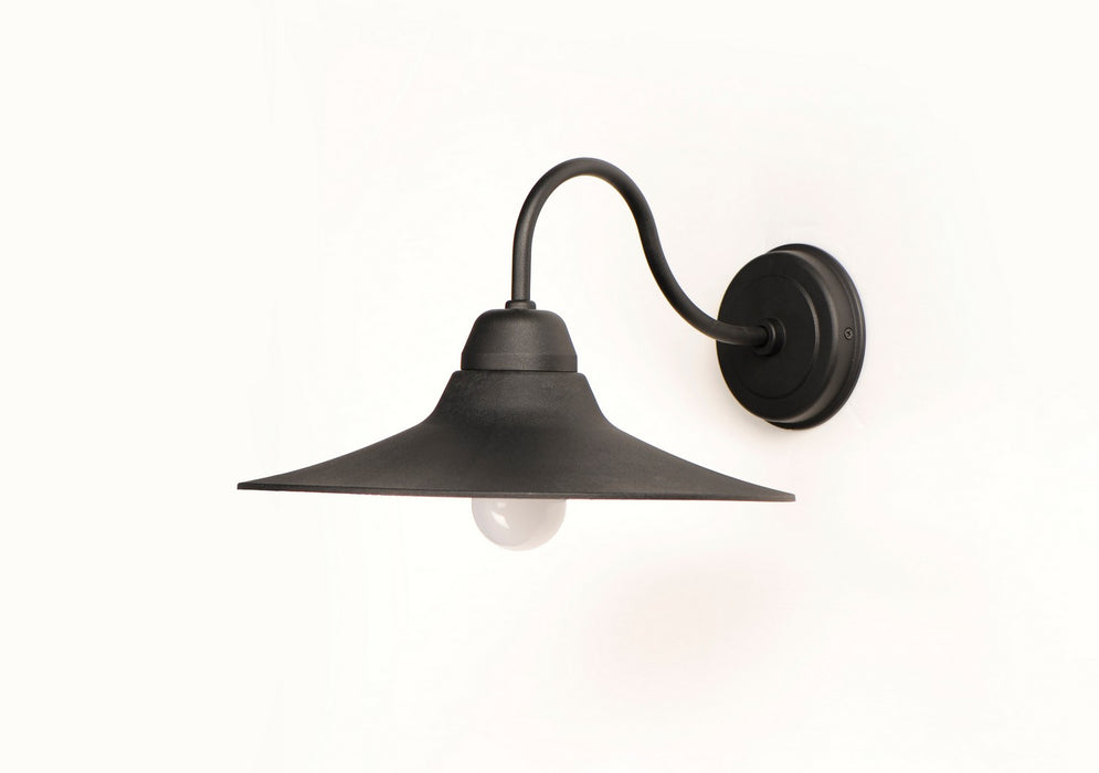 Maxim 10114BK One Light Outdoor Wall Lantern, Black