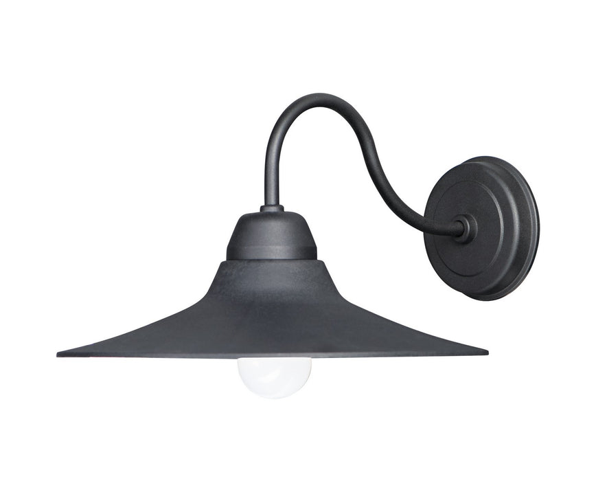 Maxim 10114BK One Light Outdoor Wall Lantern, Black